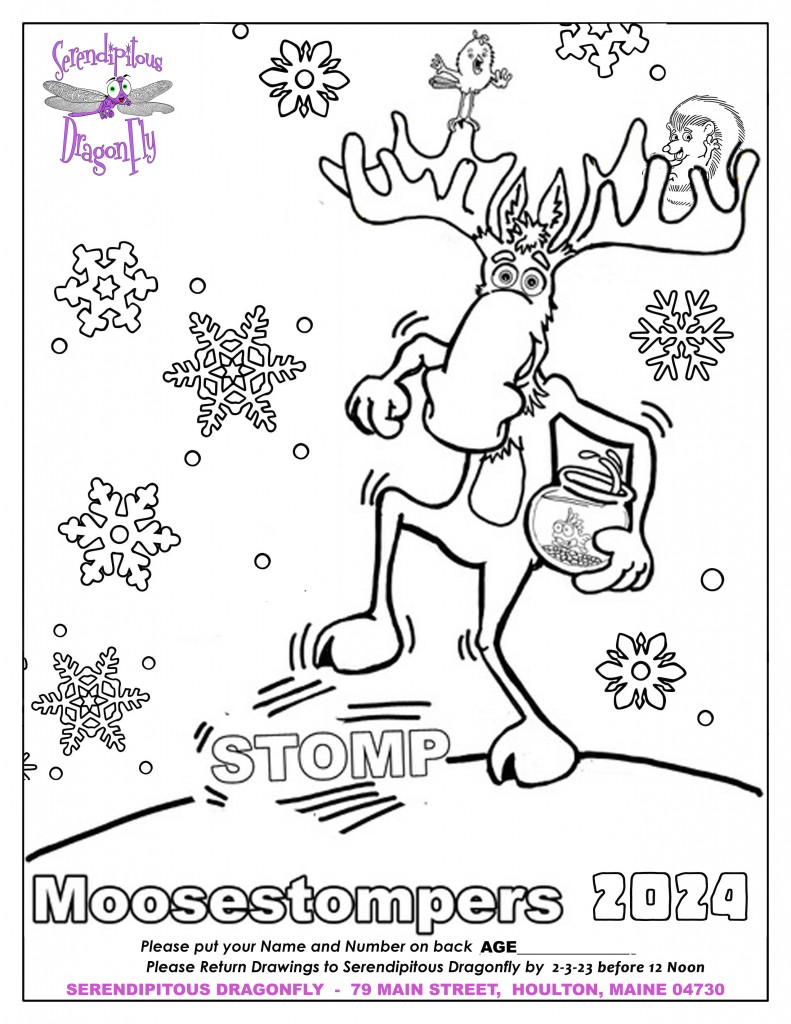 2024 Moosestompers Coloring Page